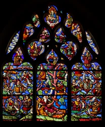 Window depicting Tree of Jesse